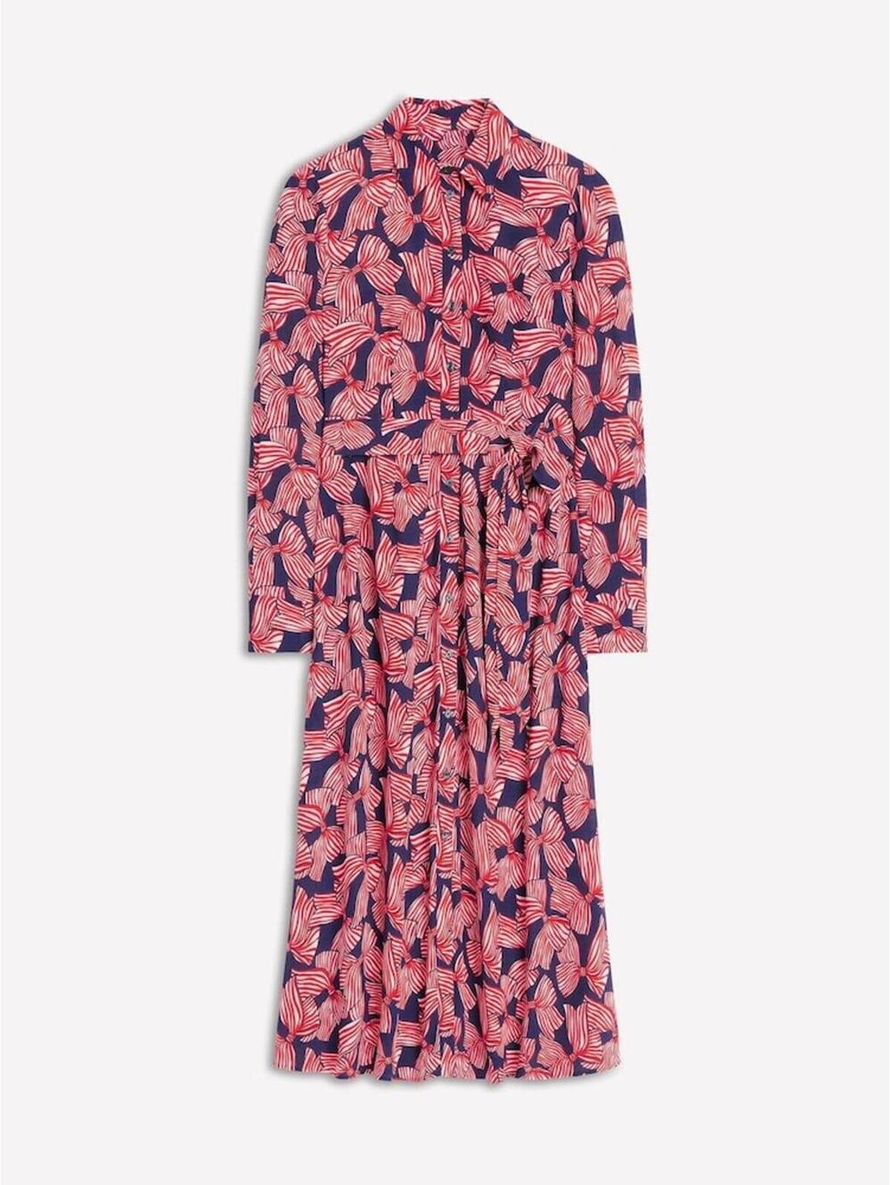 Boden Blue Kate Midi Shirt Dress